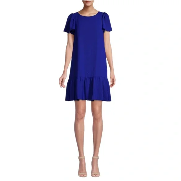 Dkny | Dresses | Nwt Dkny Blue Flowy Short Sleeve Ruffle Dress Size 6 | Poshmark Dkny | Dresses | Nwt Dkny Blue Flowy Short Sleeve Ruffle Dress Size 6 | Poshmark